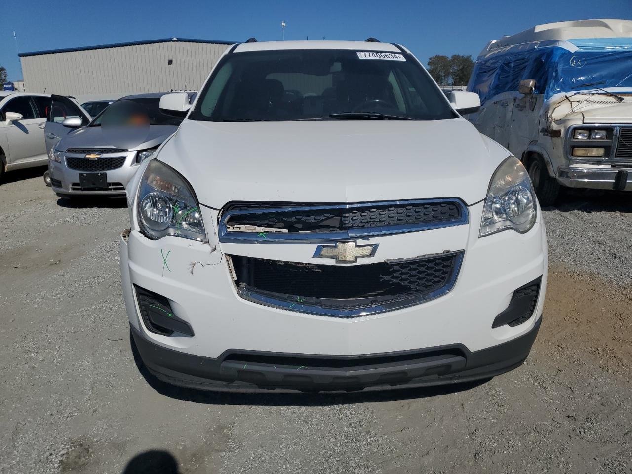 2013 Chevrolet Equinox VIN 2GNALDEKXD6356974 Copart auction photo, front end damage thumbnail 5