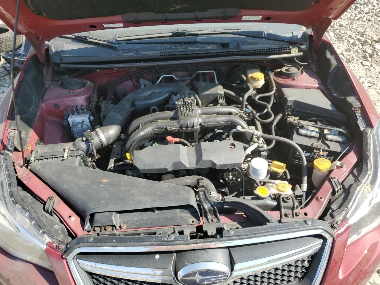 2016 Subaru XV VIN JF2GPABC5GG325401 Copart auction photo, rear end damage thumbnail 13
