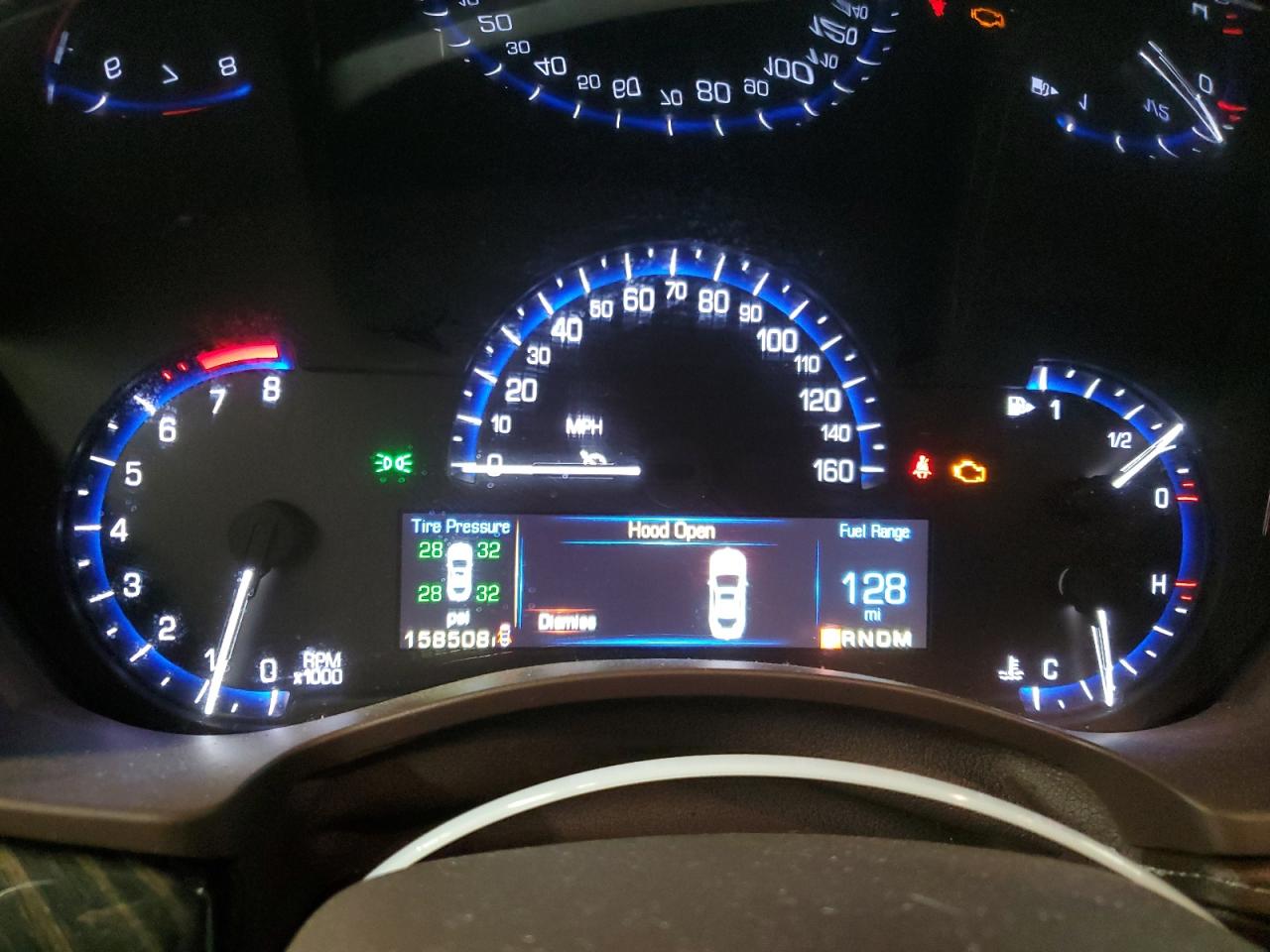 2014 Cadillac ATS VIN 1G6AH5SX1E0105788 Copart auction photo, front end damage thumbnail 9