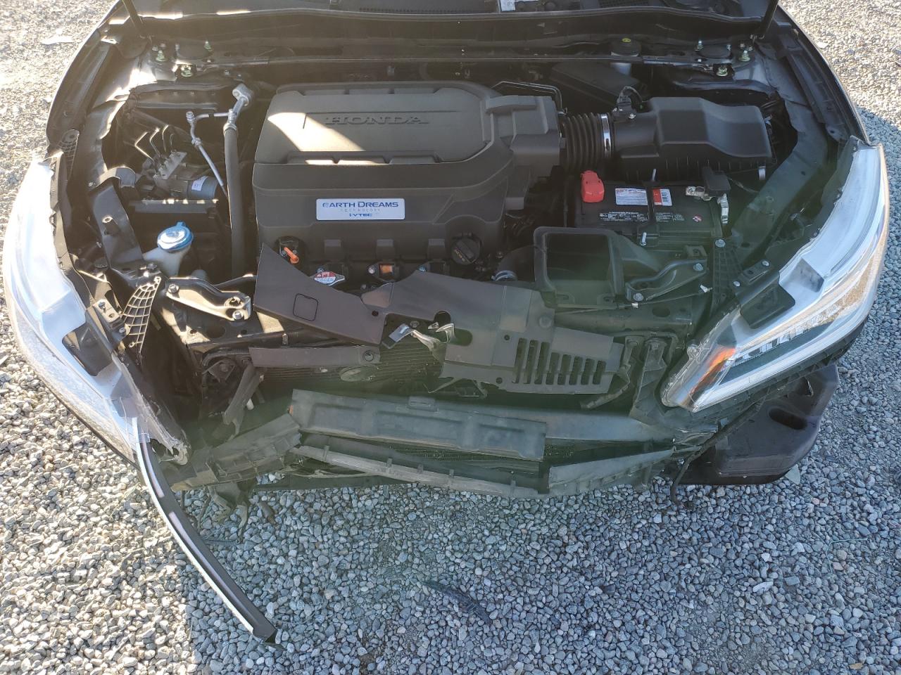 2017 Honda Accord VIN 1HGCR3F99HA009555 Copart auction photo, front end damage thumbnail 12