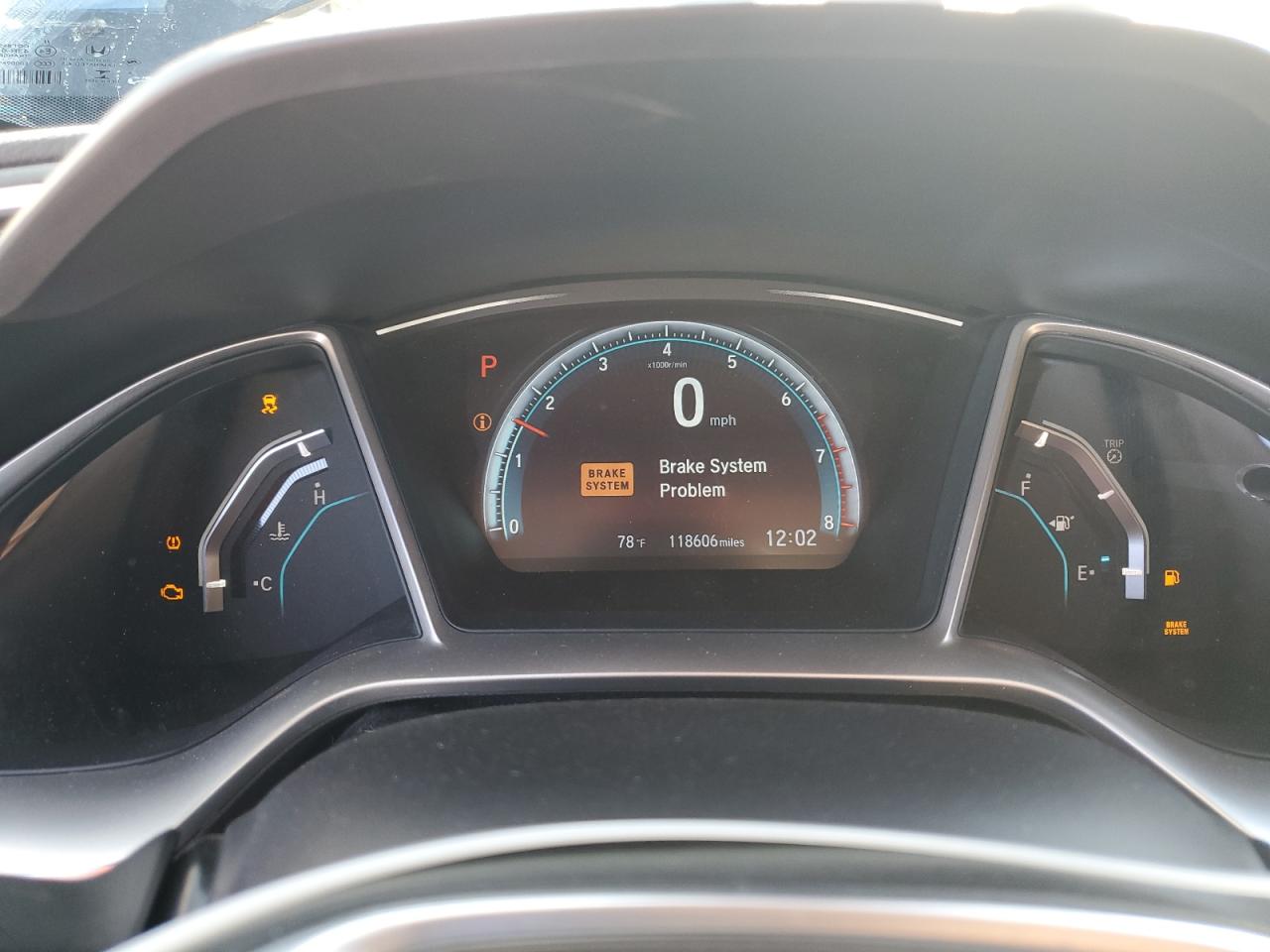 2016 Honda Civic VIN 19XFC1F39GE021374 Copart auction photo, front end damage thumbnail 9