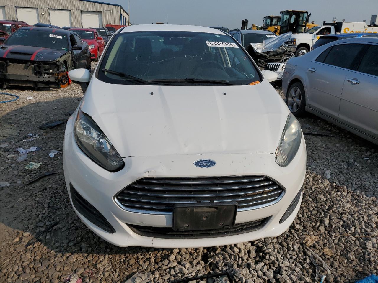 2017 Ford Fiesta VIN 3FADP4BJ7HM138093 Copart auction photo, front end damage thumbnail 5