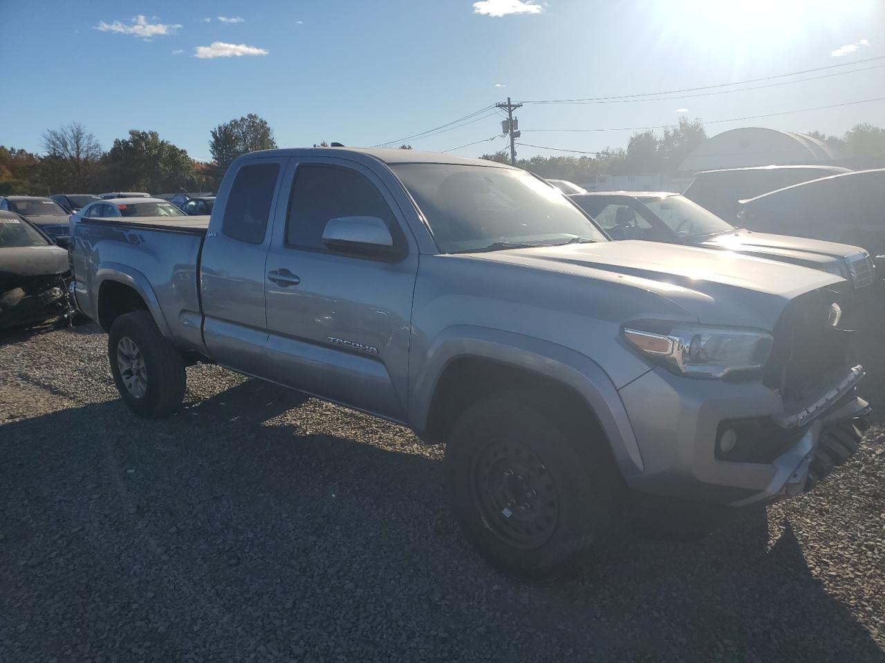 2016 Toyota Tacoma VIN 5TFRX5GN1GX055639 Copart auction photo, front end damage thumbnail 4