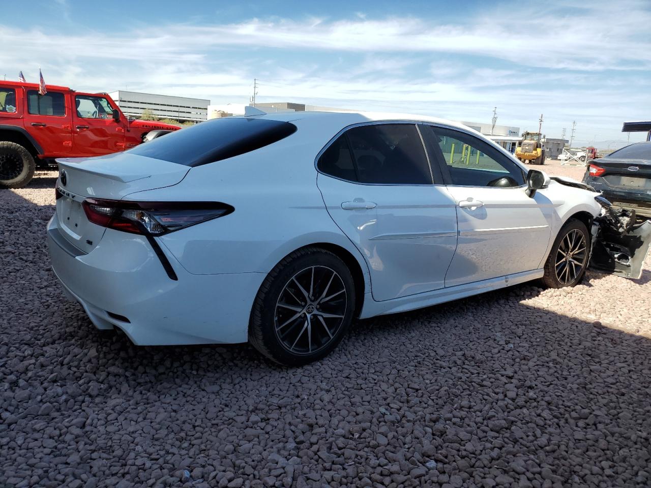 2023 Toyota Camry VIN 4T1S11AK6PU734247 Copart auction photo, front end damage thumbnail 3
