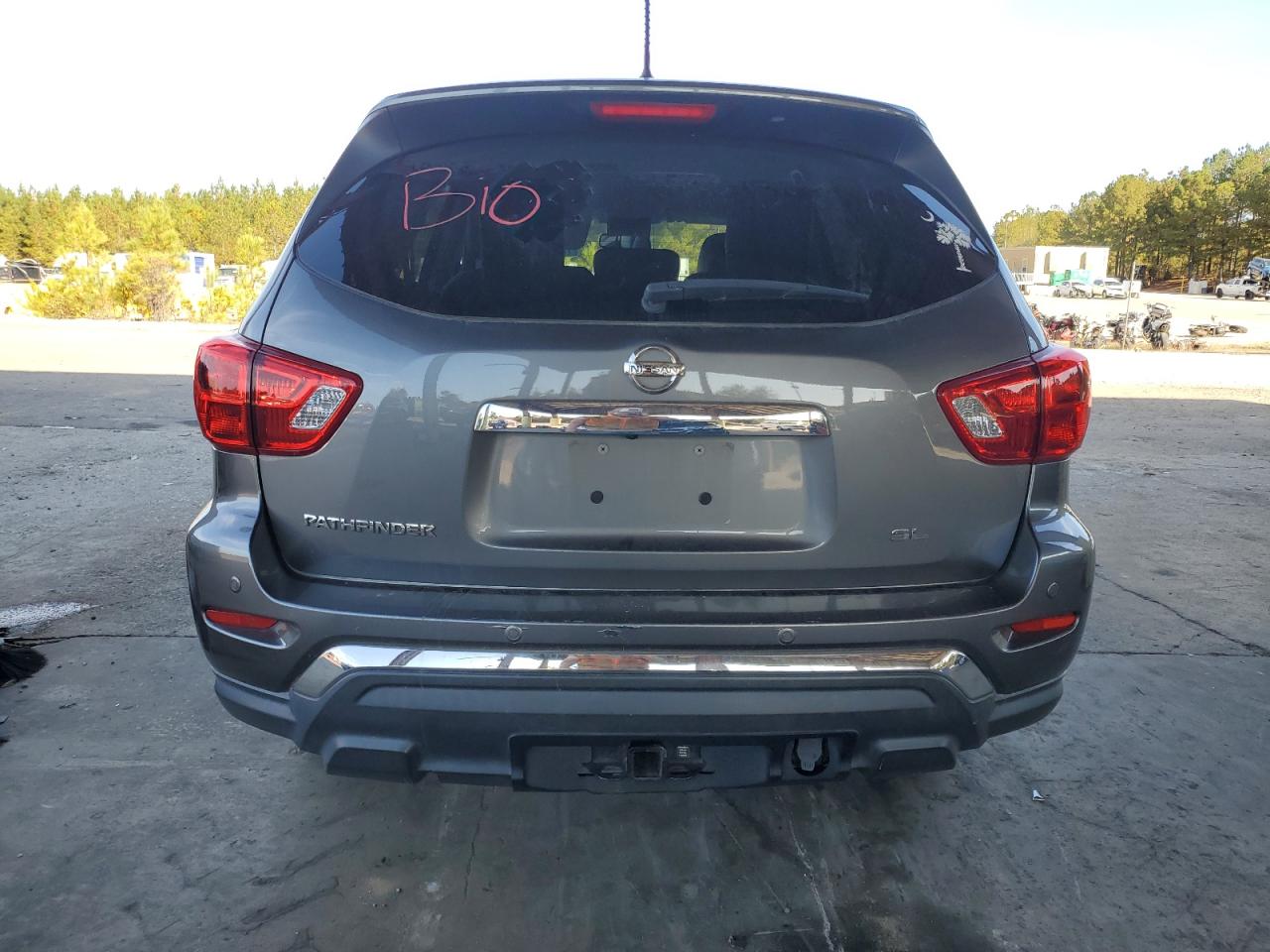 2017 Nissan Pathfinder VIN 5N1DR2MN8HC633344 Copart auction photo, front end damage thumbnail 6