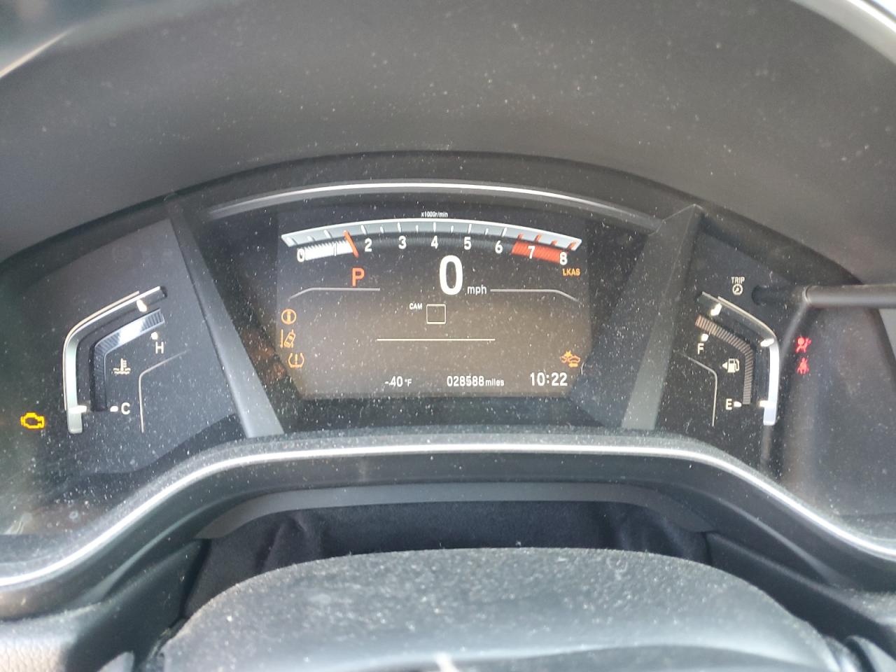 2018 Honda CR-V VIN 2HKRW2H95JH692877 Copart auction photo, front end damage thumbnail 9