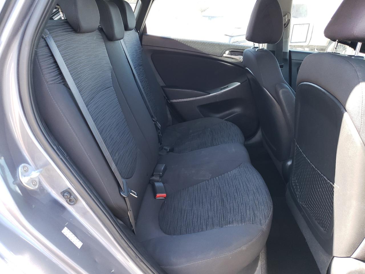 2016 Hyundai Accent VIN KMHCT5AEXGU290418 Copart auction photo, side damage thumbnail 10