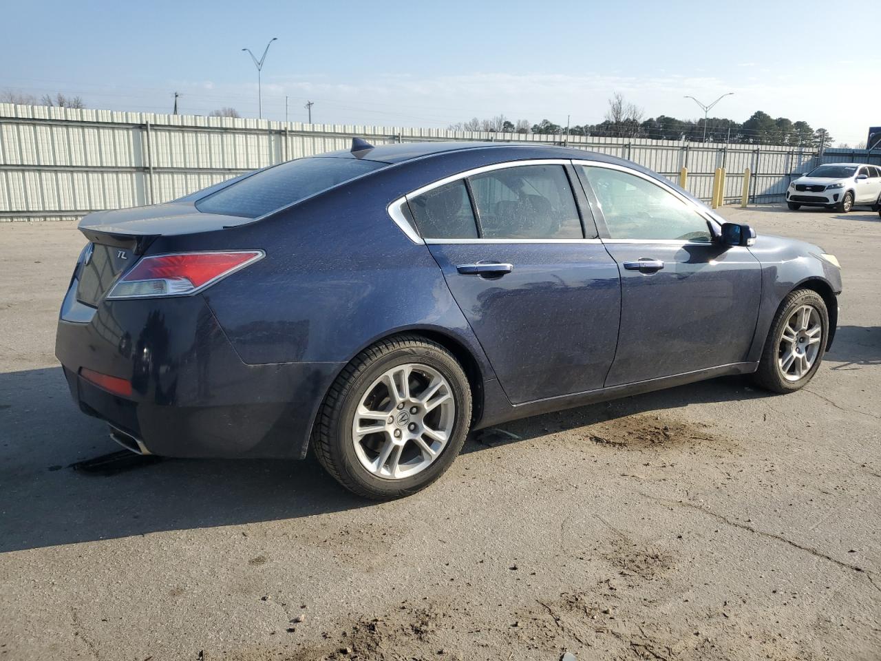 2009 Acura TL VIN 19UUA86549A023130 Copart auction photo, front end / side damage thumbnail 3