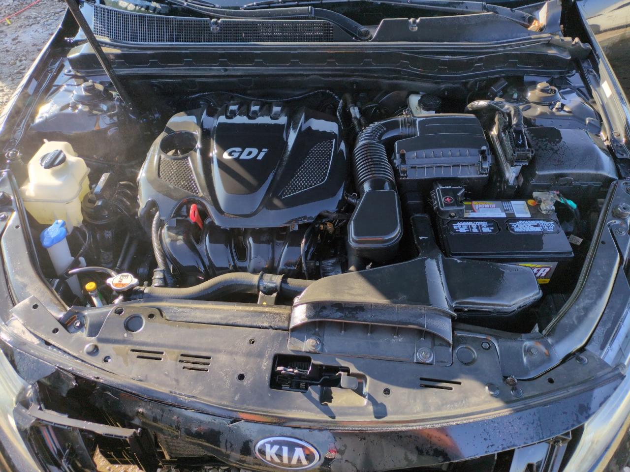 2014 KIA Optima VIN 5XXGN4A74EG274939 Copart auction photo, front end damage thumbnail 11