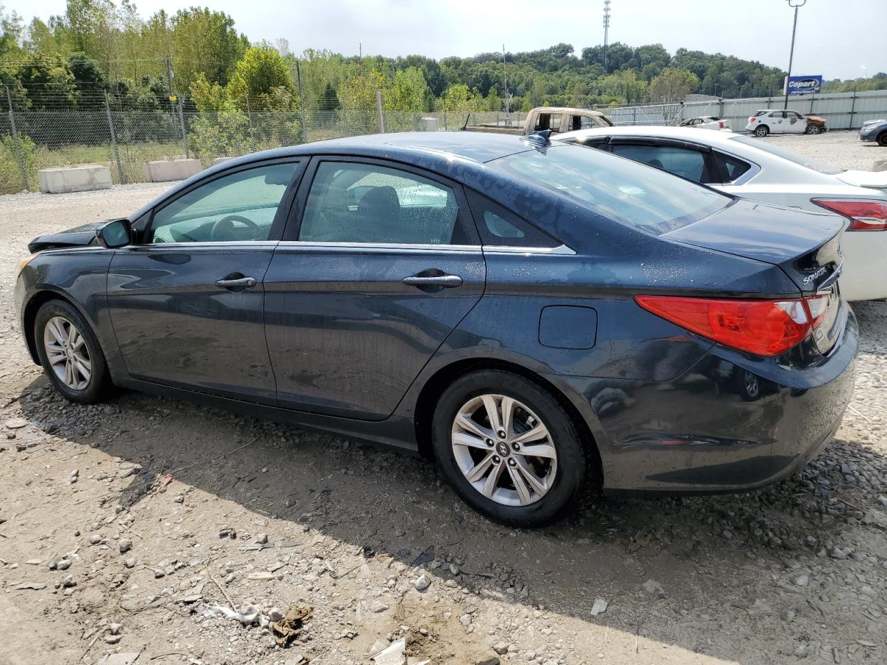 2012 Hyundai Sonata VIN 5NPEB4AC7CH318284 Copart auction photo, front end damage thumbnail 2
