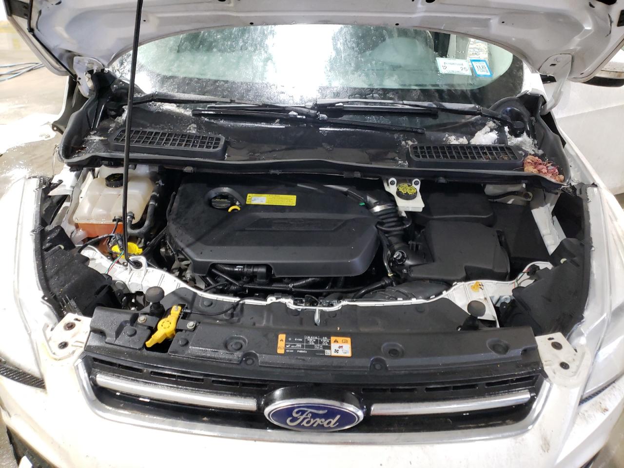 2014 Ford Escape VIN 1FMCU9JX7EUA73346 Copart auction photo, front end / side damage thumbnail 12