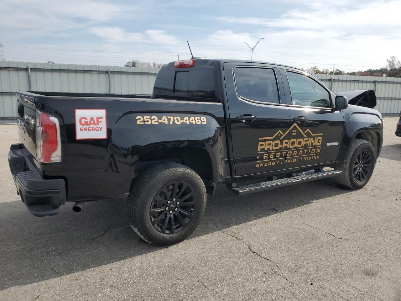 2022 GMC Canyon VIN 1GTG6CEN5N1333945 Copart auction photo, front end damage thumbnail 3