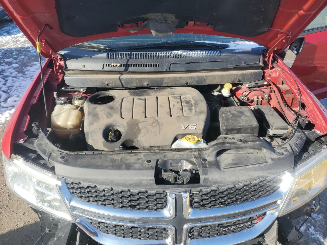 2018 Dodge Journey VIN 3C4PDCBG8JT533667 Copart auction photo, front end damage thumbnail 12