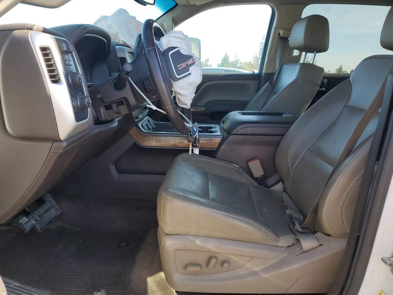 2016 GMC Sierra VIN 1GT12TE80GF247430 Copart auction photo, front end / side damage thumbnail 7