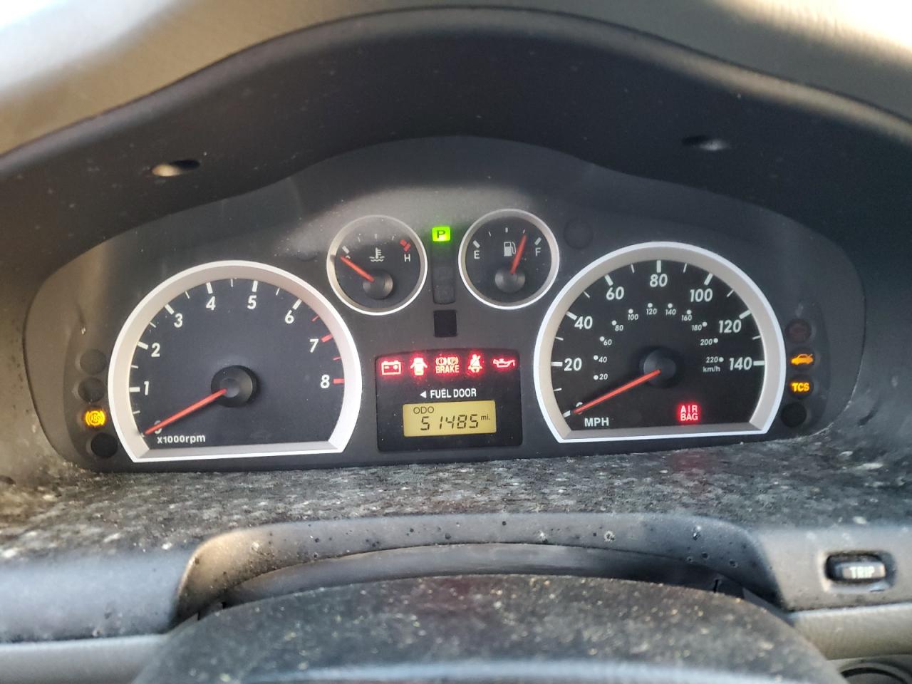 2005 Hyundai Santa Fe VIN KM8SC13D65U957846 Copart auction photo, water/flood damage thumbnail 9