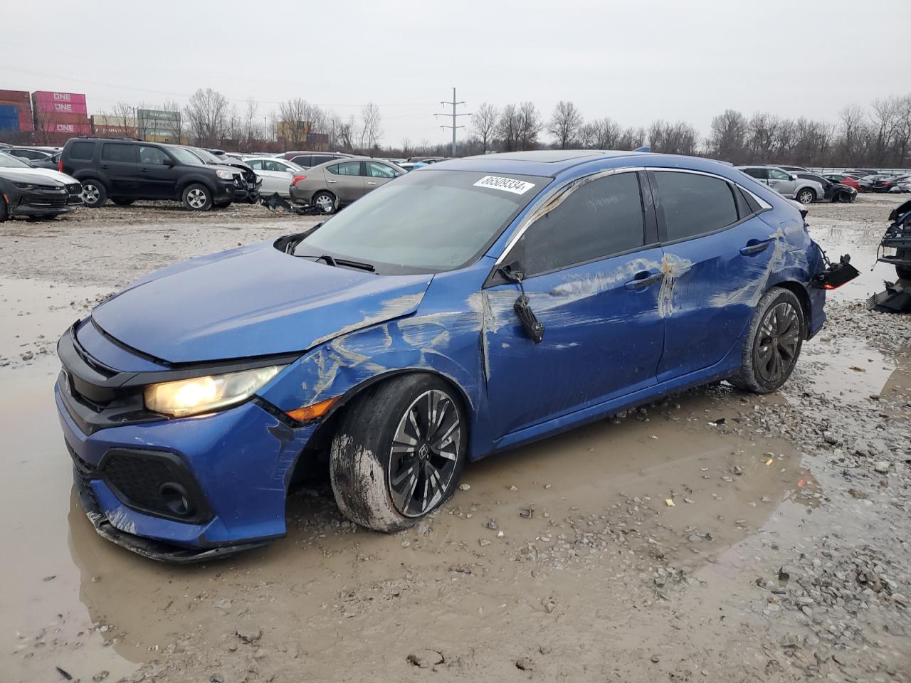 2017 Honda Civic VIN SHHFK7H58HU209768