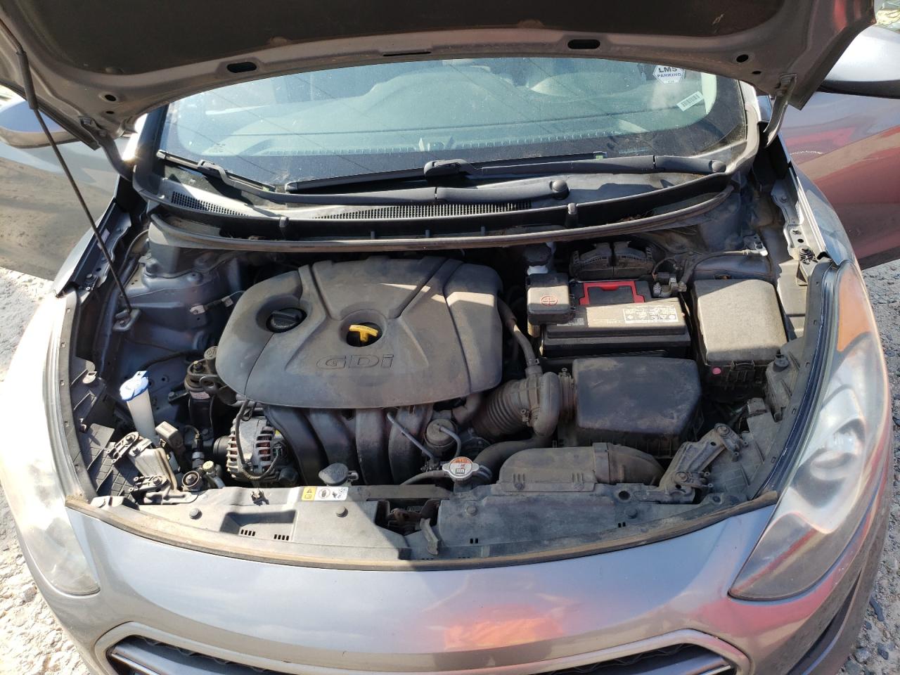 2016 Hyundai Elantra VIN KMHD35LH8GU326862 Copart auction photo, rear end / side damage thumbnail 11