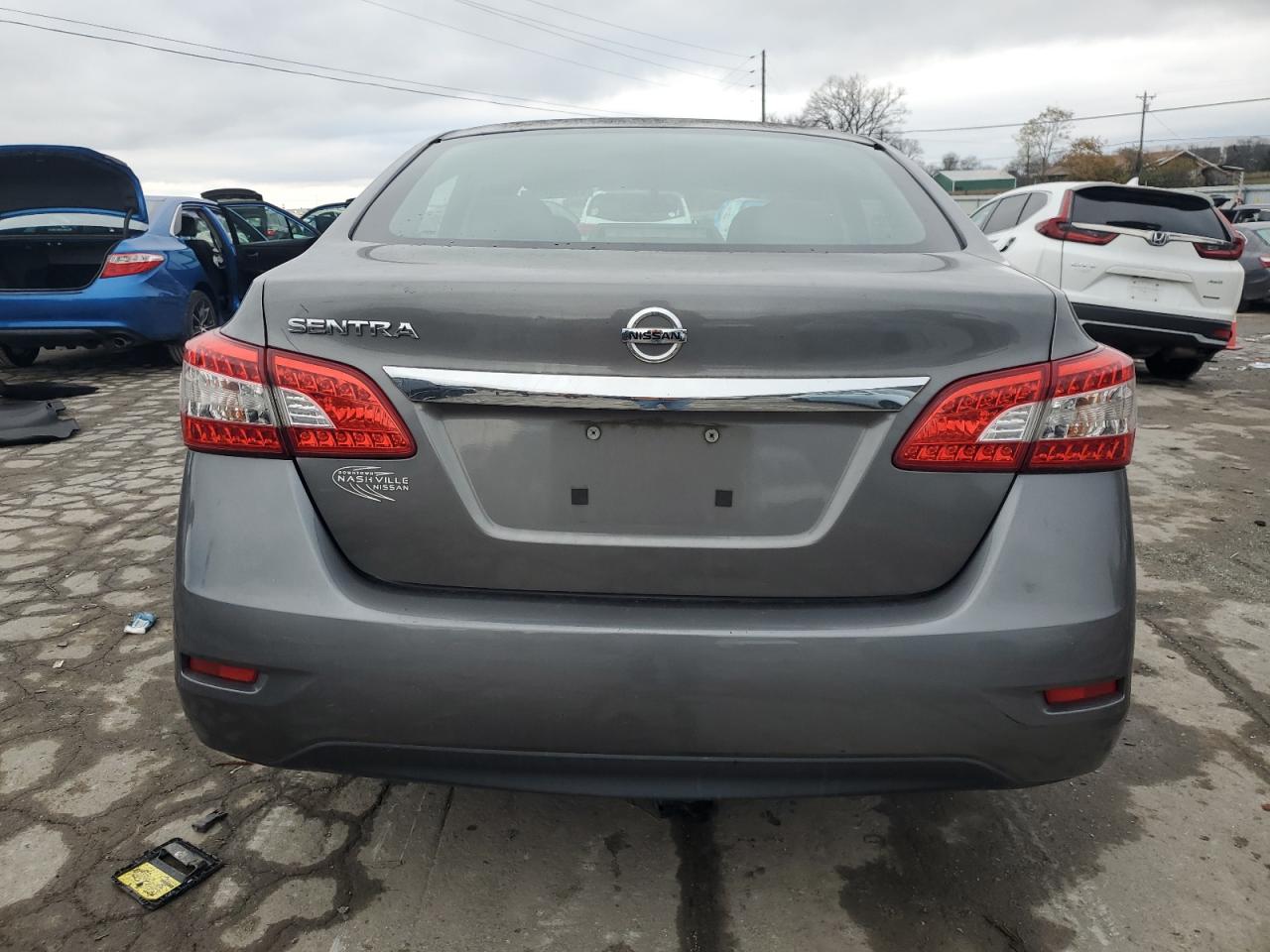 2015 Nissan Sentra VIN 3N1AB7AP0FY354234 Copart auction photo, front end damage thumbnail 6