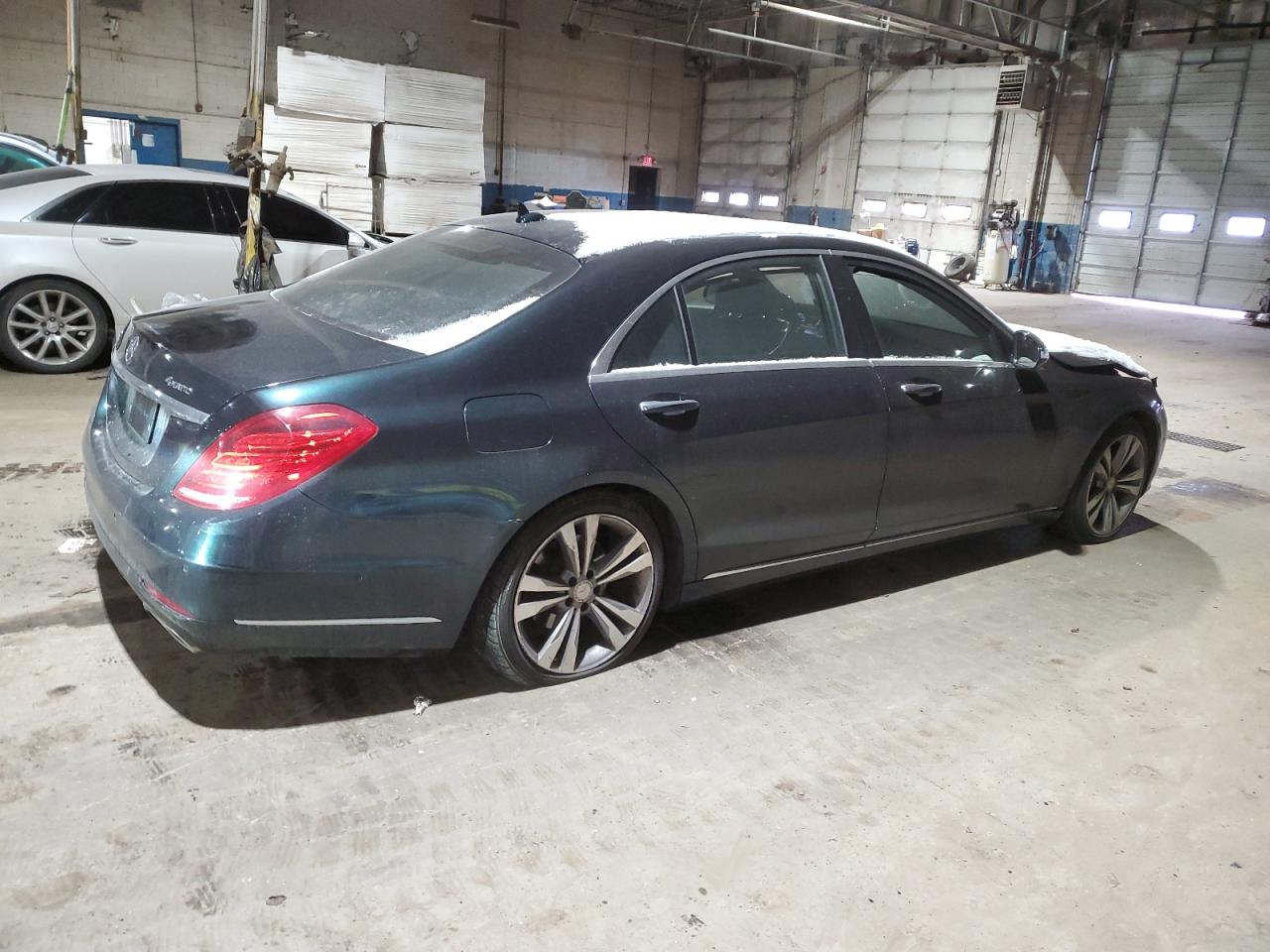 2017 Mercedes-Benz S-klasse VIN WDDUG8FB2HA320873 Copart auction photo, front end damage thumbnail 3