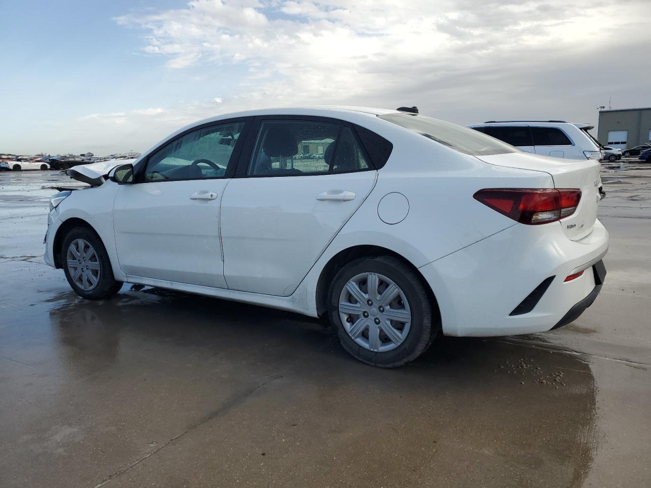 2022 KIA Rio VIN 3KPA24AD5NE503710 Copart auction photo, front end / hail damage thumbnail 2