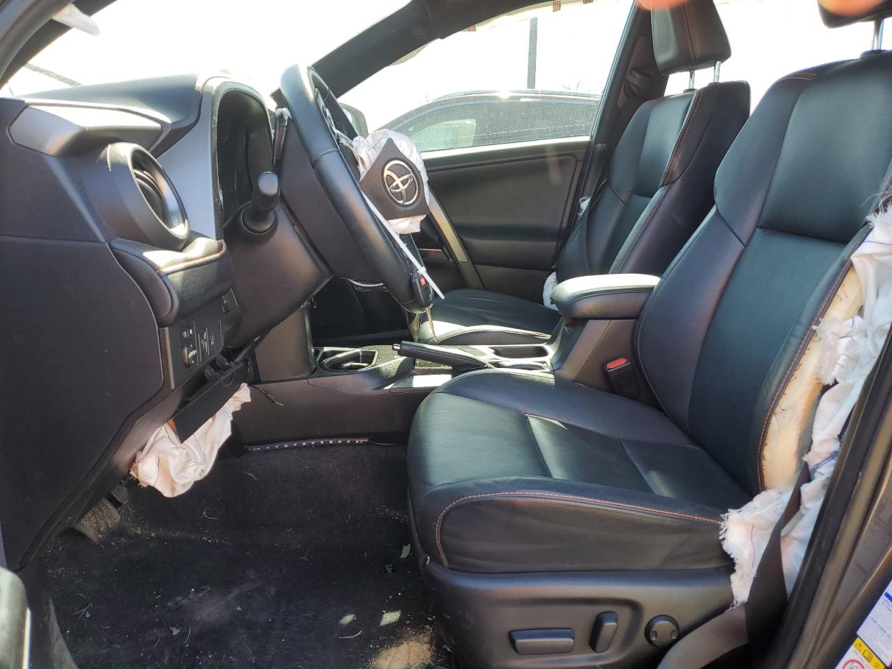 2017 Toyota RAV 4 VIN 2T3JFREV4HW661453 Copart auction photo, front end / side damage thumbnail 7