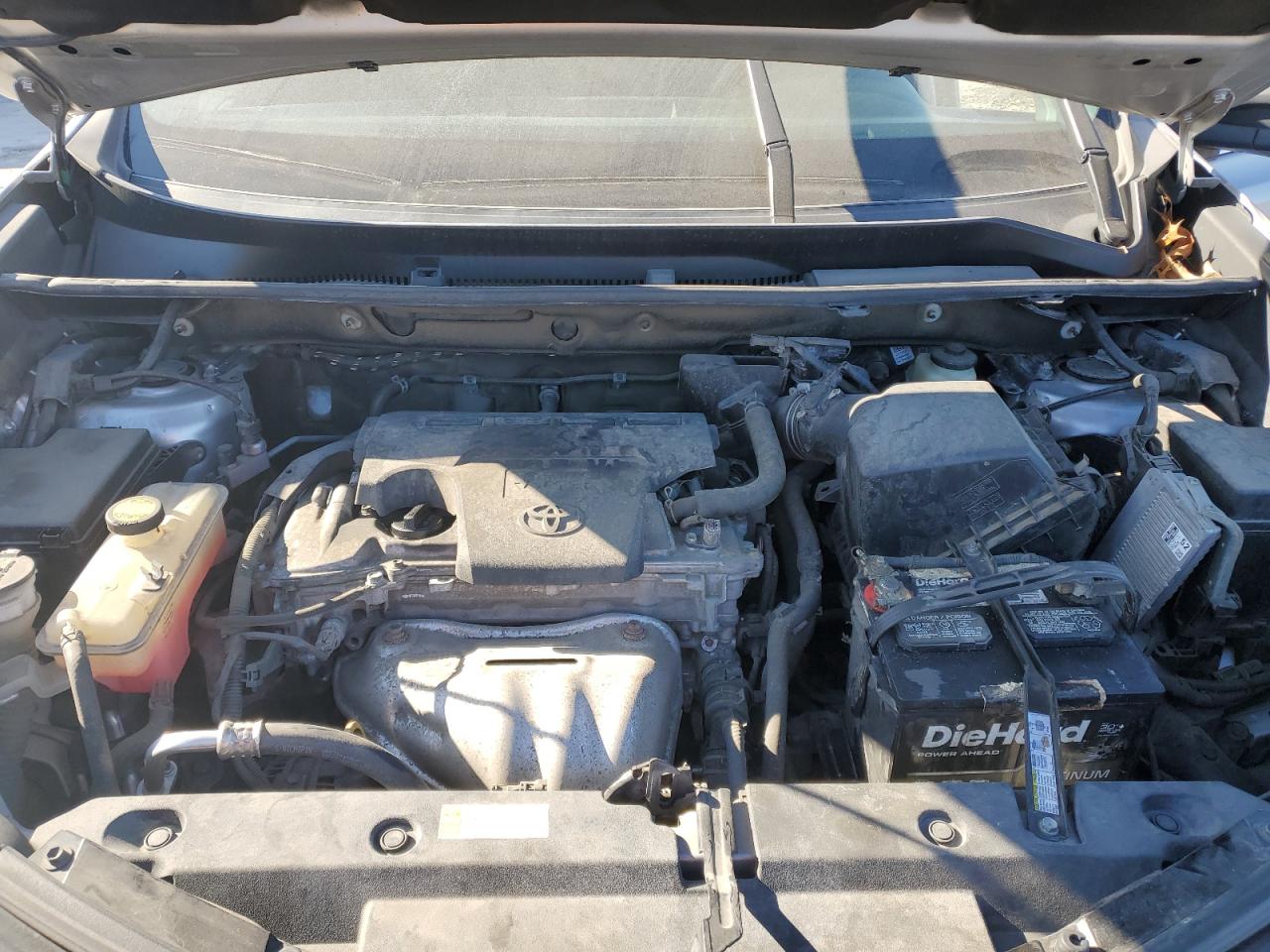 2016 Toyota RAV 4 VIN 2T3BFREV3GW433673 Copart auction photo, rear end damage thumbnail 13