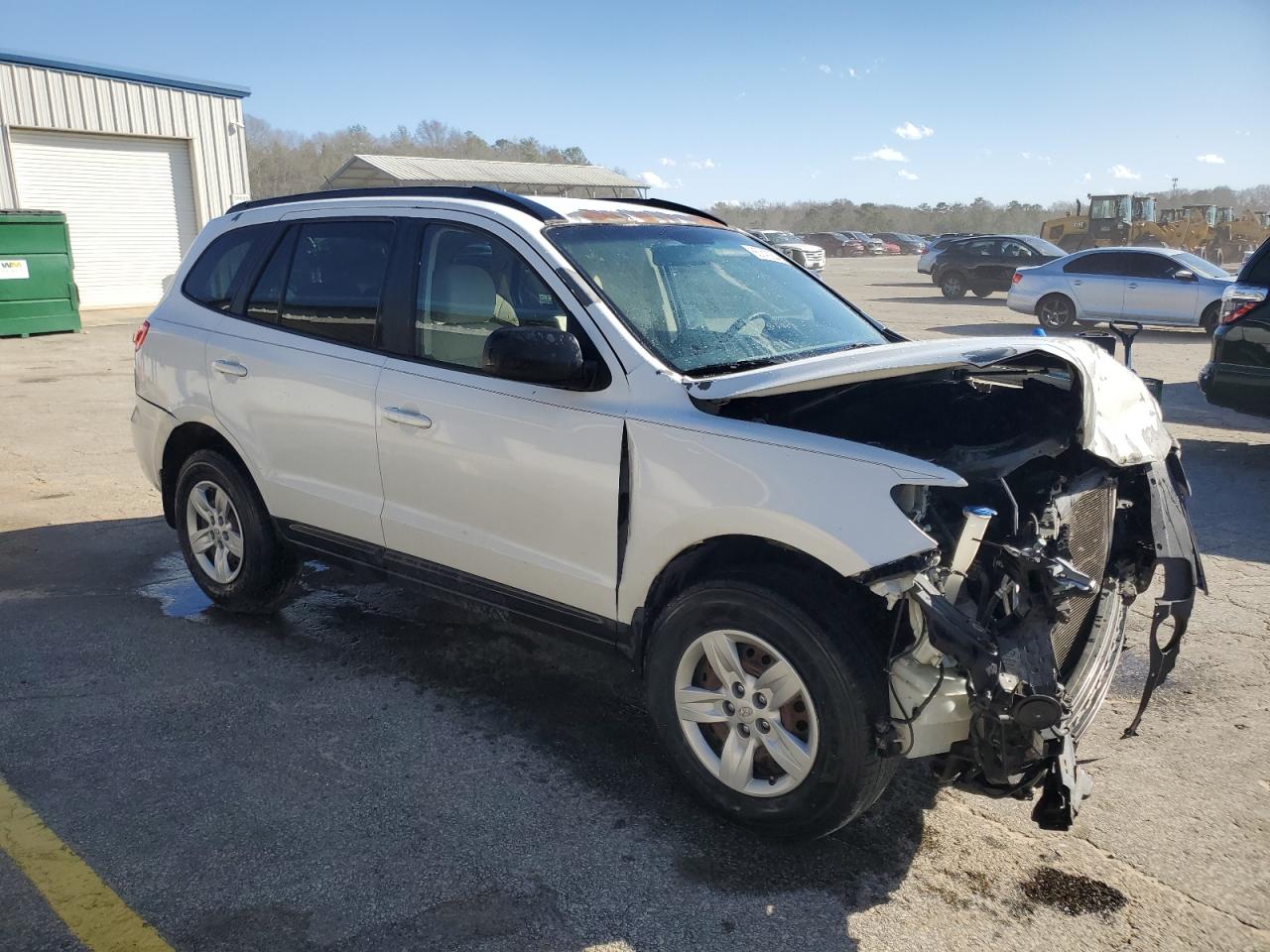 2009 Hyundai Santa Fe VIN 5NMSG13D59H246421 Copart auction photo, front end damage thumbnail 4