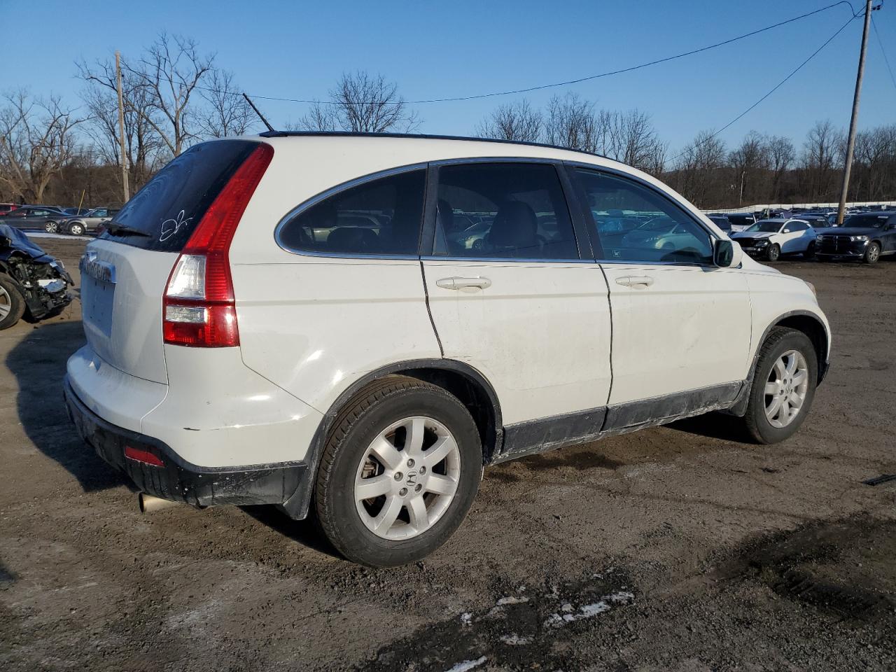 2008 Honda CR-V VIN 5J6RE48718L010882 Copart auction photo, front end / minor dent/scratches damage thumbnail 3