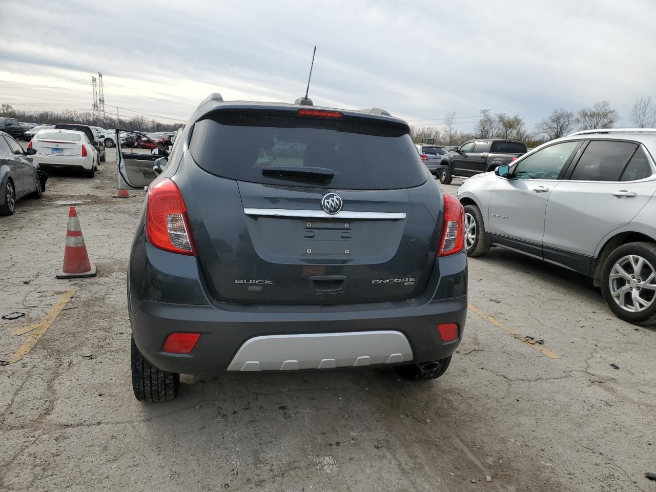 2016 Buick Encore VIN KL4CJGSB6GB743997 Copart auction photo, front end damage thumbnail 6