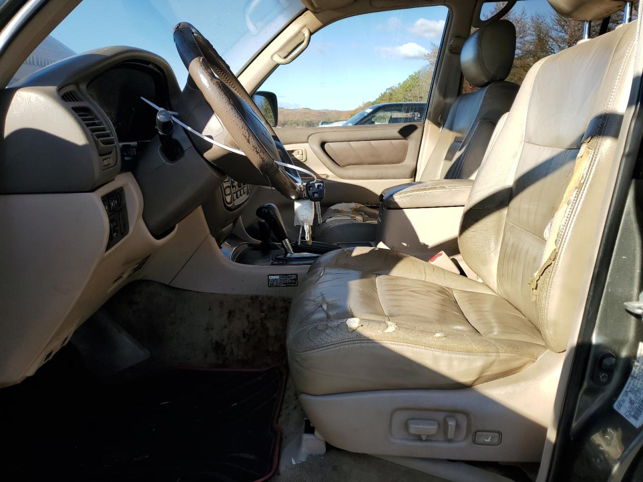 2000 Toyota Land Cruiser VIN JT3HT05J7Y0108935 Copart auction photo, mechanical / side damage thumbnail 7
