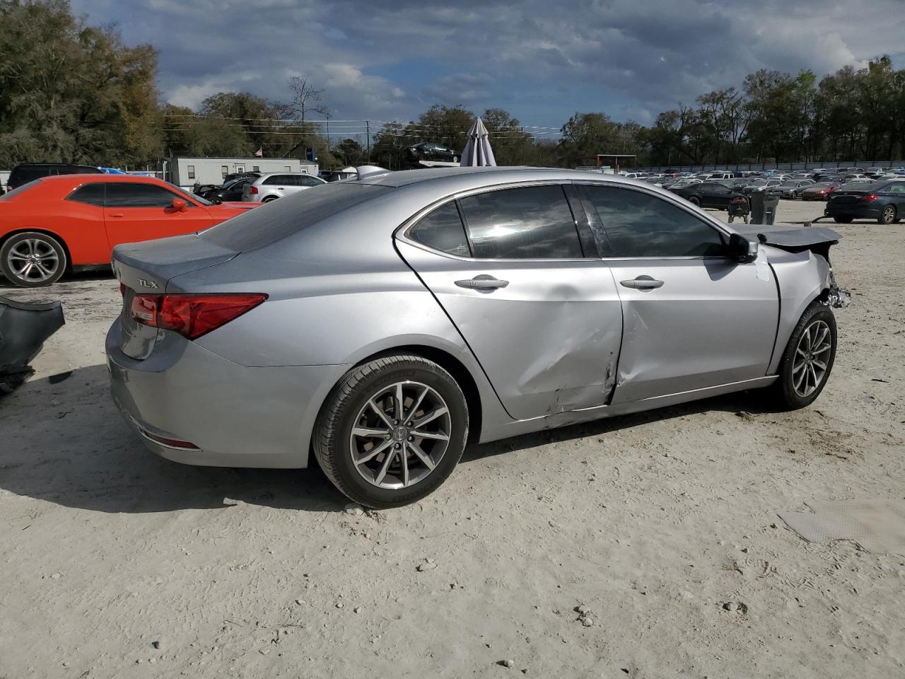 2020 Acura TLX VIN 19UUB1F53LA003270 Copart auction photo, all over damage thumbnail 3