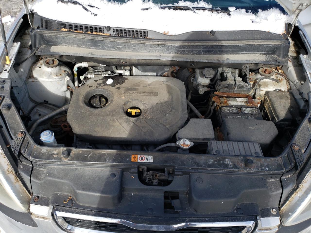 2013 KIA Soul VIN KNDJT2A66D7524244 Copart auction photo, mechanical / all over damage thumbnail 11