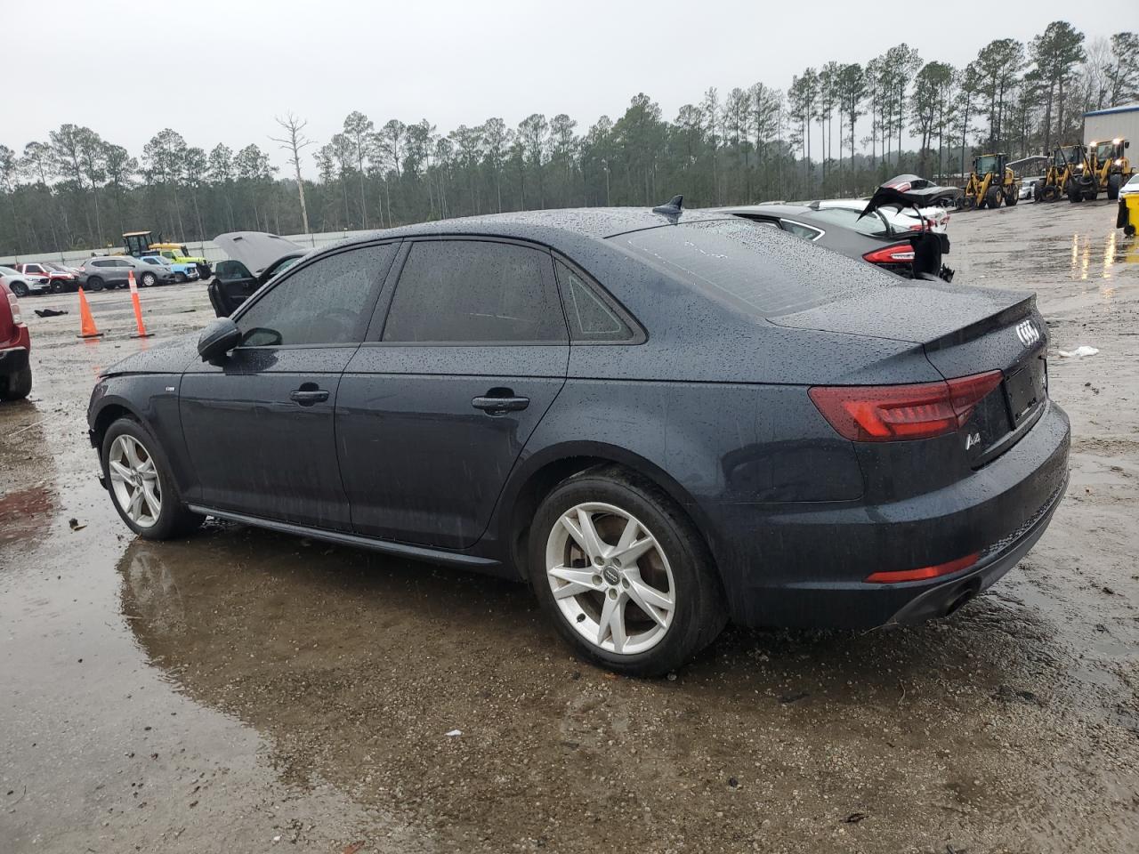 2018 Audi A4 VIN WAUDNAF43JA214525 Copart auction photo, front end damage thumbnail 2