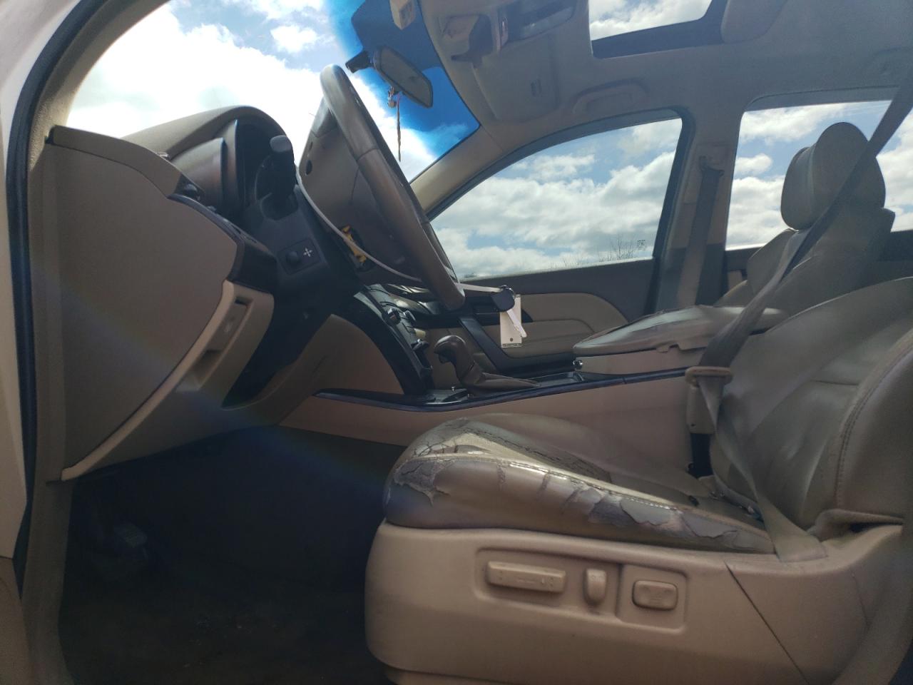 2007 Acura MDX VIN 2HNYD28267H514461 Copart auction photo, vandalism damage thumbnail 7