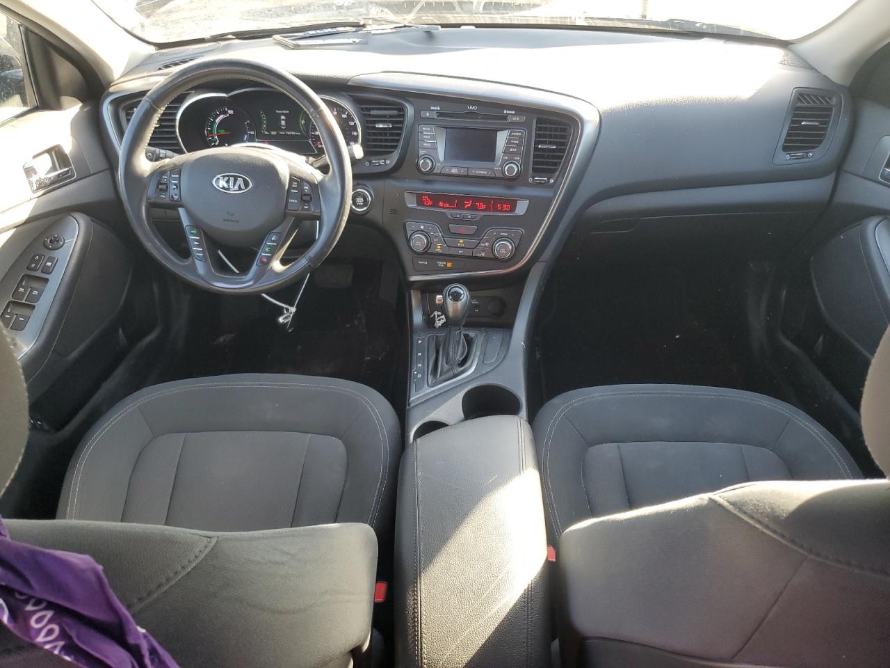 2012 KIA Optima VIN KNAGM4ADXC5034110 Copart auction photo, mechanical damage thumbnail 8
