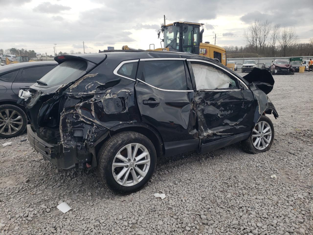 2018 Nissan Rogue VIN JN1BJ1CP6JW180929 Copart auction photo, all over damage thumbnail 3