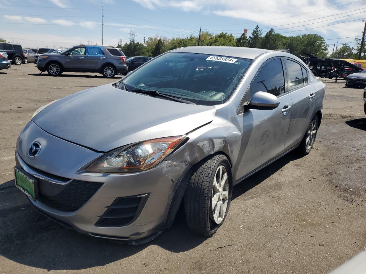 2010 Mazda 3 VIN JM1BL1SF8A1186339