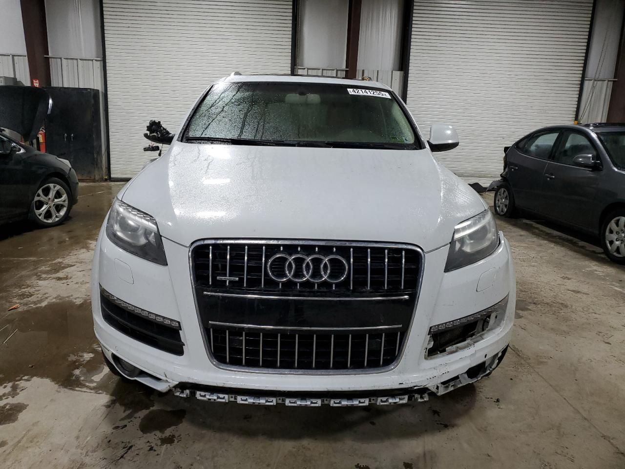 2014 Audi Q7 VIN WA1LGAFEXED015553 Copart auction photo, all over damage thumbnail 5