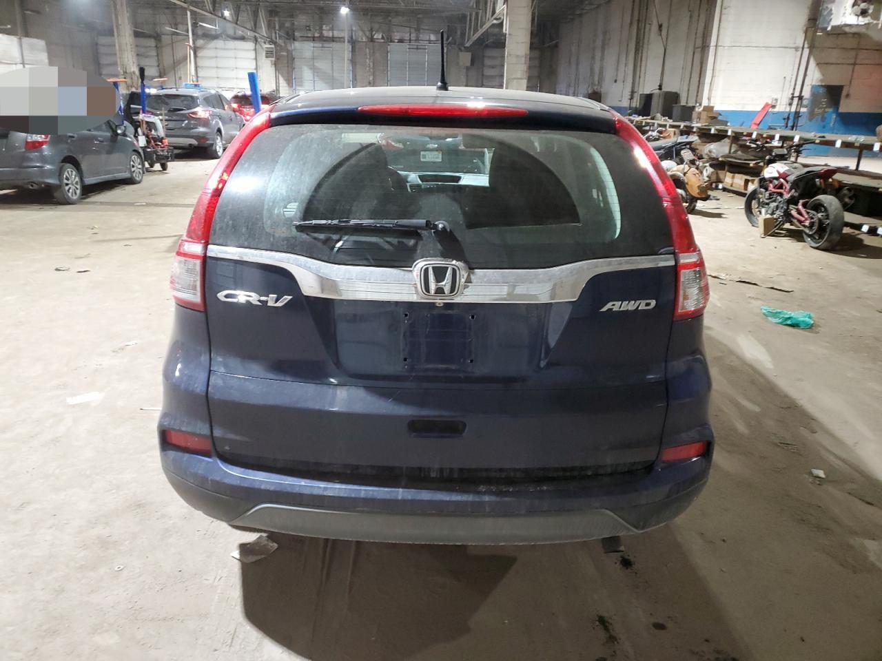2015 Honda CR-V VIN 5J6RM4H3XFL063299 Copart auction photo, front end damage thumbnail 6
