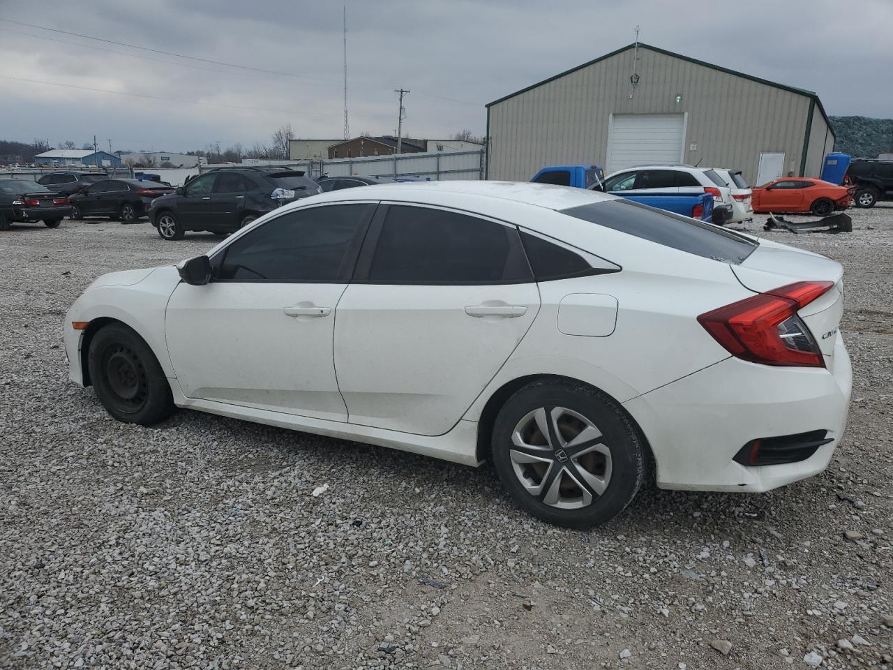 2016 Honda Civic VIN 2HGFC2F52GH503892 Copart auction photo, undercarriage damage thumbnail 2