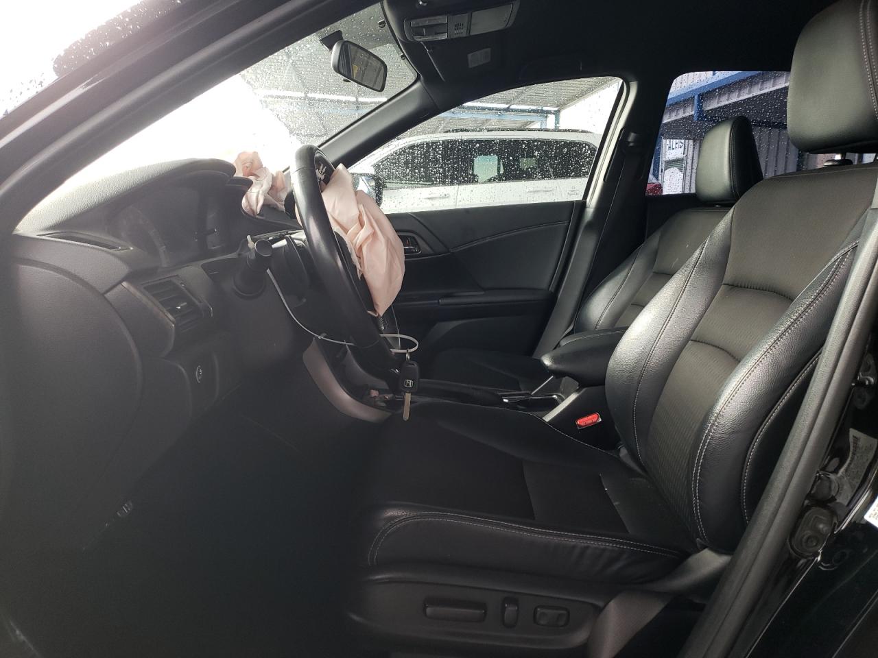 2017 Honda Accord VIN 1HGCR2F58HA308056 Copart auction photo, front end damage thumbnail 7