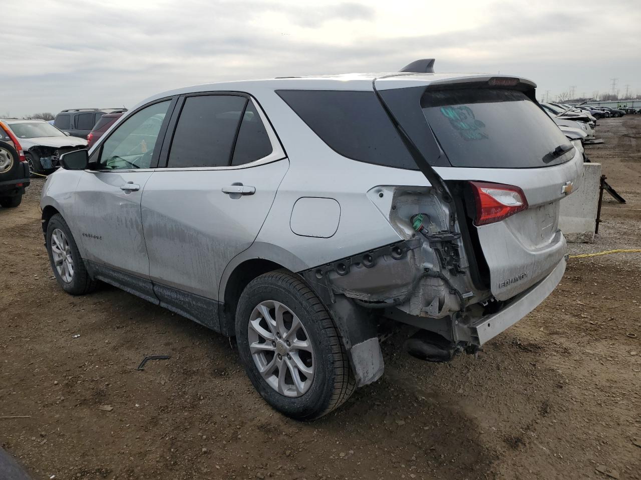 2018 Chevrolet Equinox VIN 3GNAXJEV4JS631118 Copart auction photo, all over damage thumbnail 2