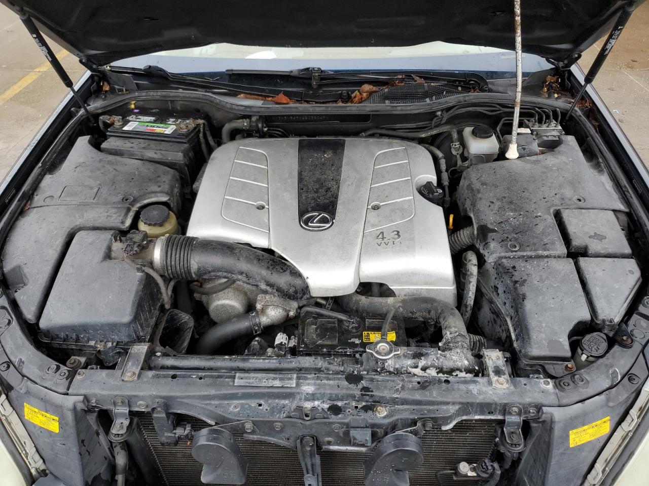 2006 Lexus LS VIN JTHBN36FX65033069 Copart auction photo, mechanical damage thumbnail 11