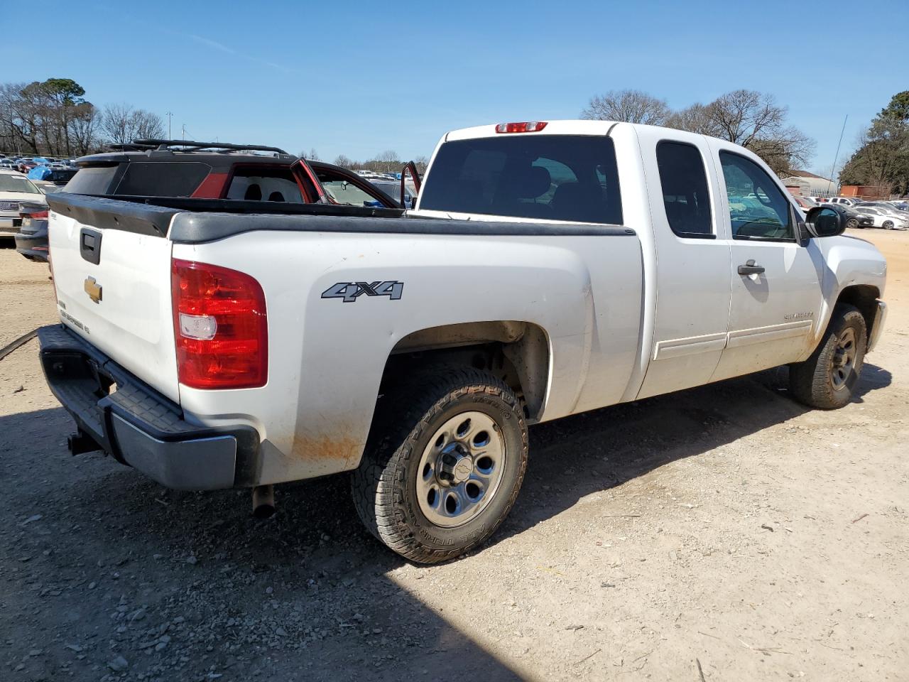 2012 Chevrolet Silverado VIN 1GCRKREA3CZ169114 Copart auction photo, front end damage thumbnail 3