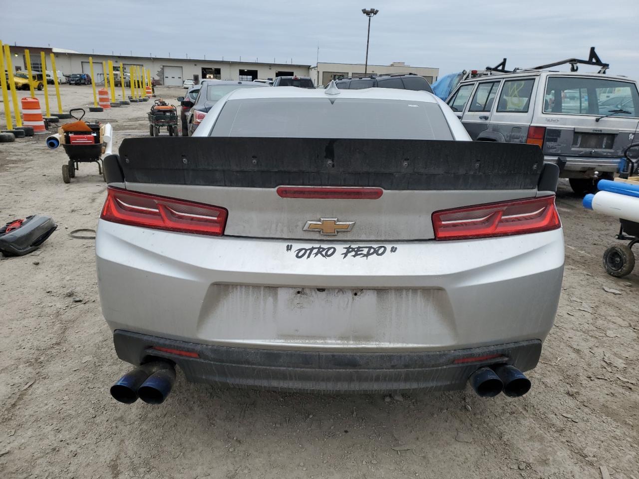 2016 Chevrolet Camaro VIN 1G1FB1RS1G0183233 Copart auction photo, front end / side damage thumbnail 6