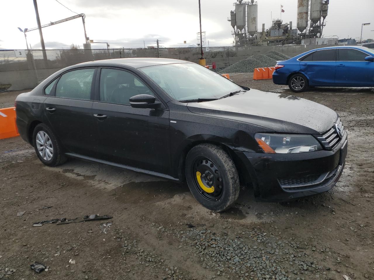 2015 Volkswagen Passat VIN 1VWAT7A30FC005085 Copart auction photo, front end / rear end damage thumbnail 4
