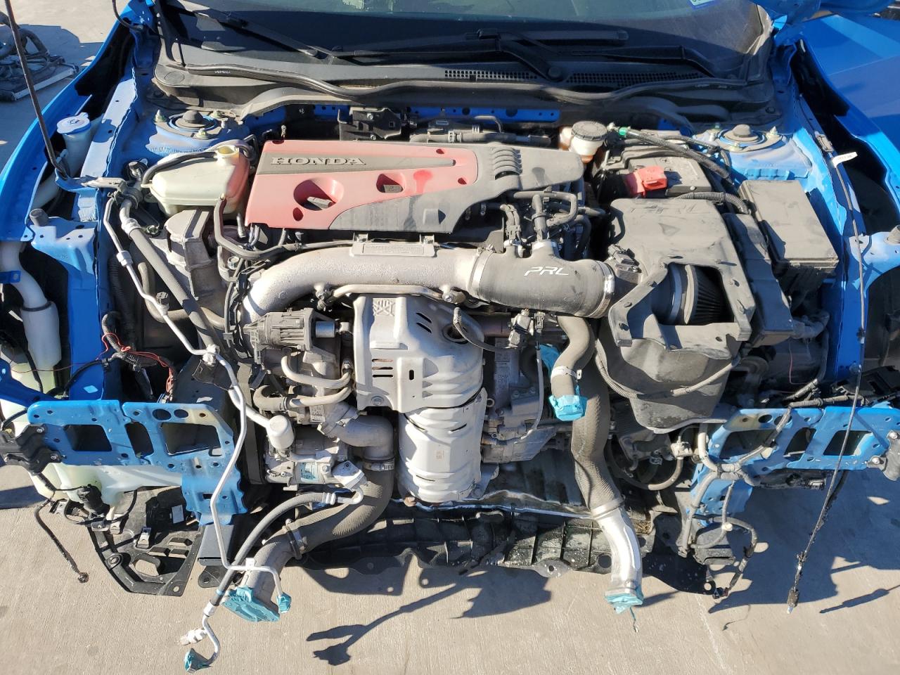2021 Honda Civic VIN SHHFK8G7XMU204025 Copart auction photo, front end damage thumbnail 11