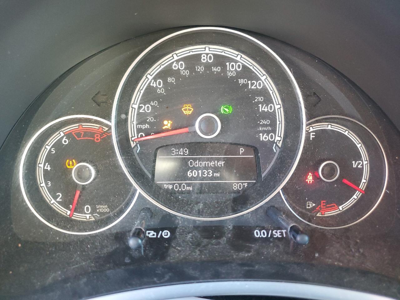 2017 Volkswagen Beetle VIN 3VW517AT0HM801201 Copart auction photo, all over damage thumbnail 9