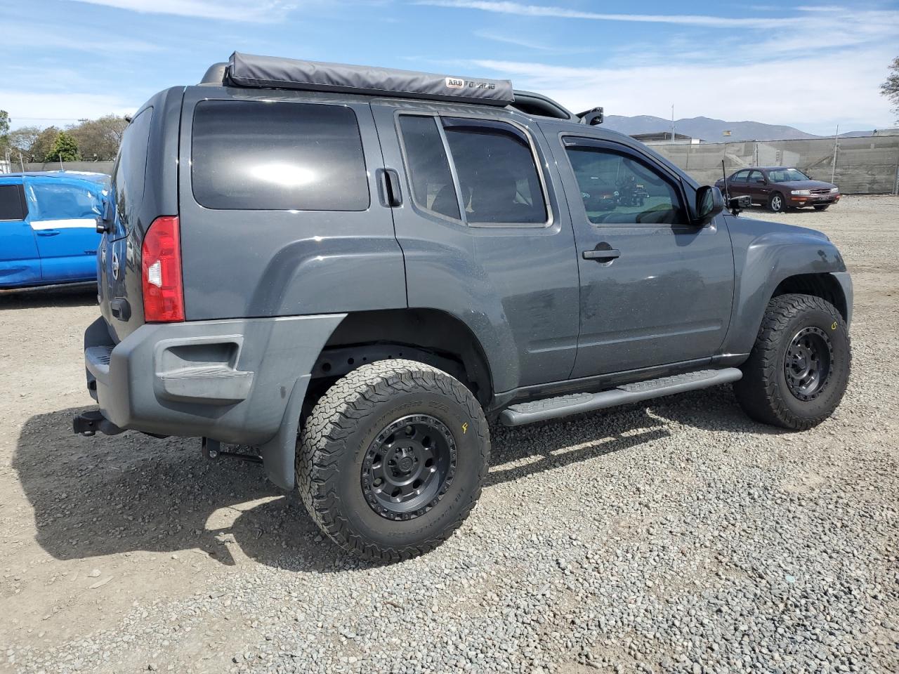 2008 Nissan XTerra VIN 5N1AN08W98C510741 Copart auction photo, front end damage thumbnail 3