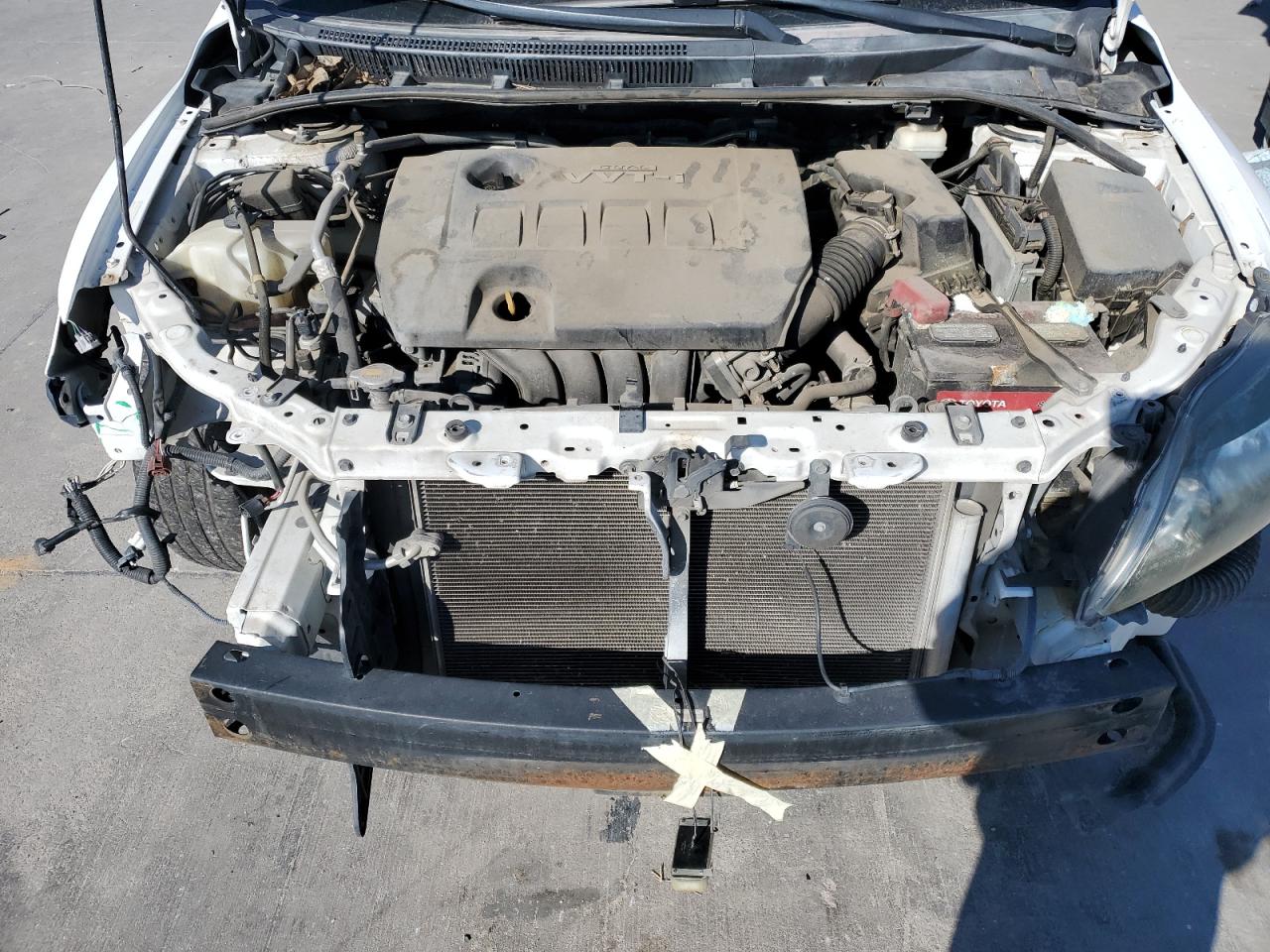 2009 Toyota Corolla VIN 1NXBU40E59Z130373 Copart auction photo, front end damage thumbnail 11
